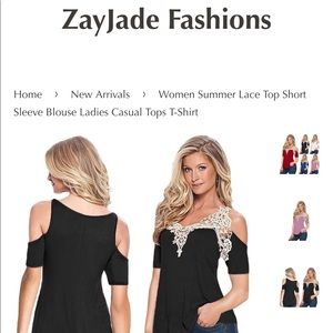 Ladies tops, in plus size.